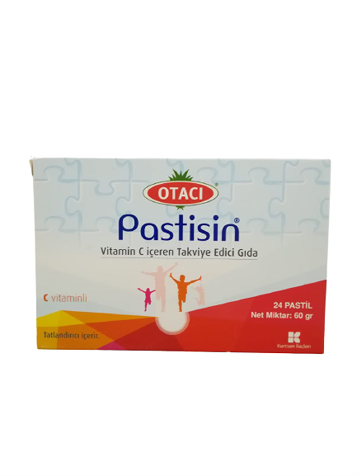 Otacı Pastisin C Vitaminli Bitkisel Çocuk Pastili +6 24 Adet