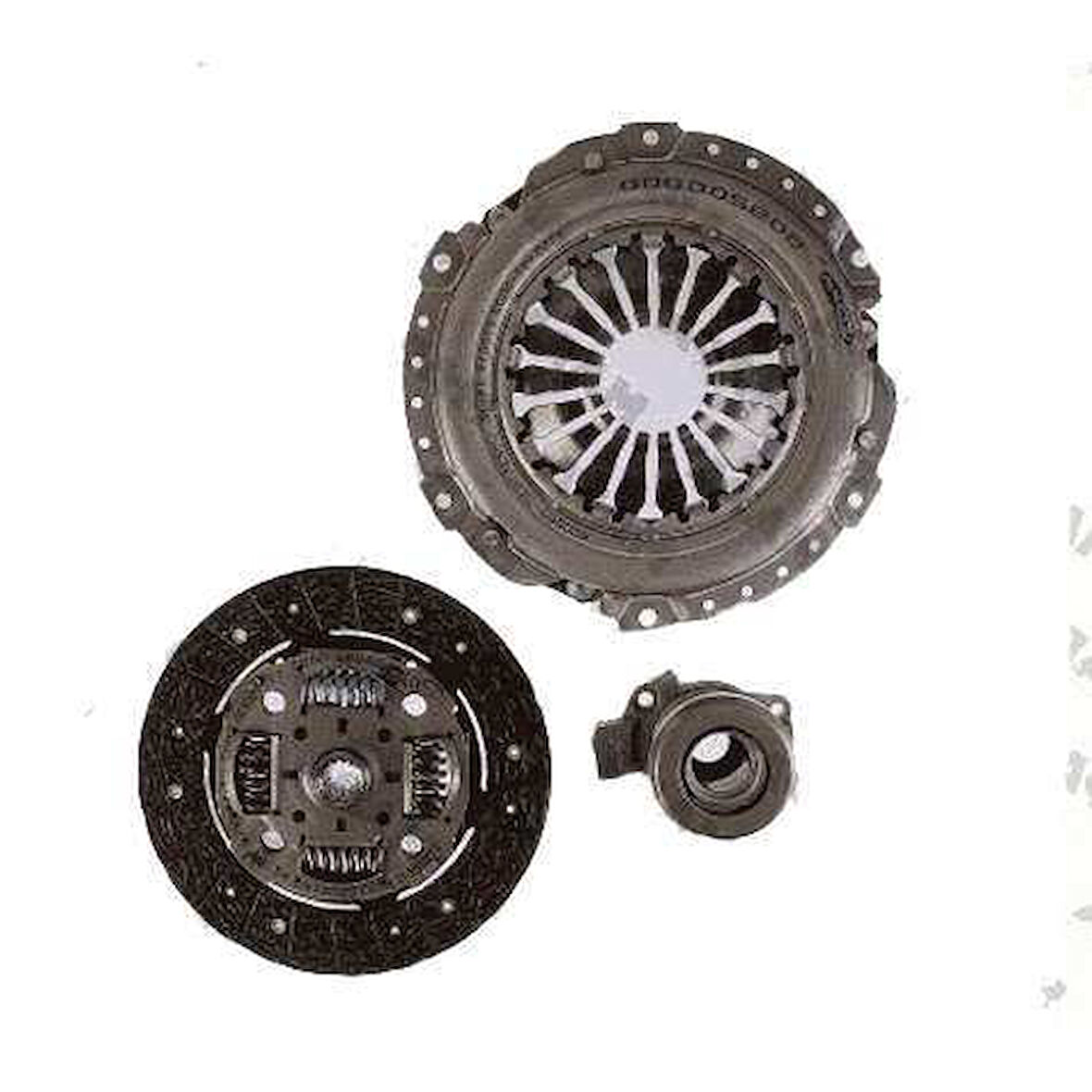 Psa Debriyaj Seti P206+ (t3e) Plus P208 P207 P2008 C3 III Ds3 Dv4c Euro5 Motor - Mapa 024200 700