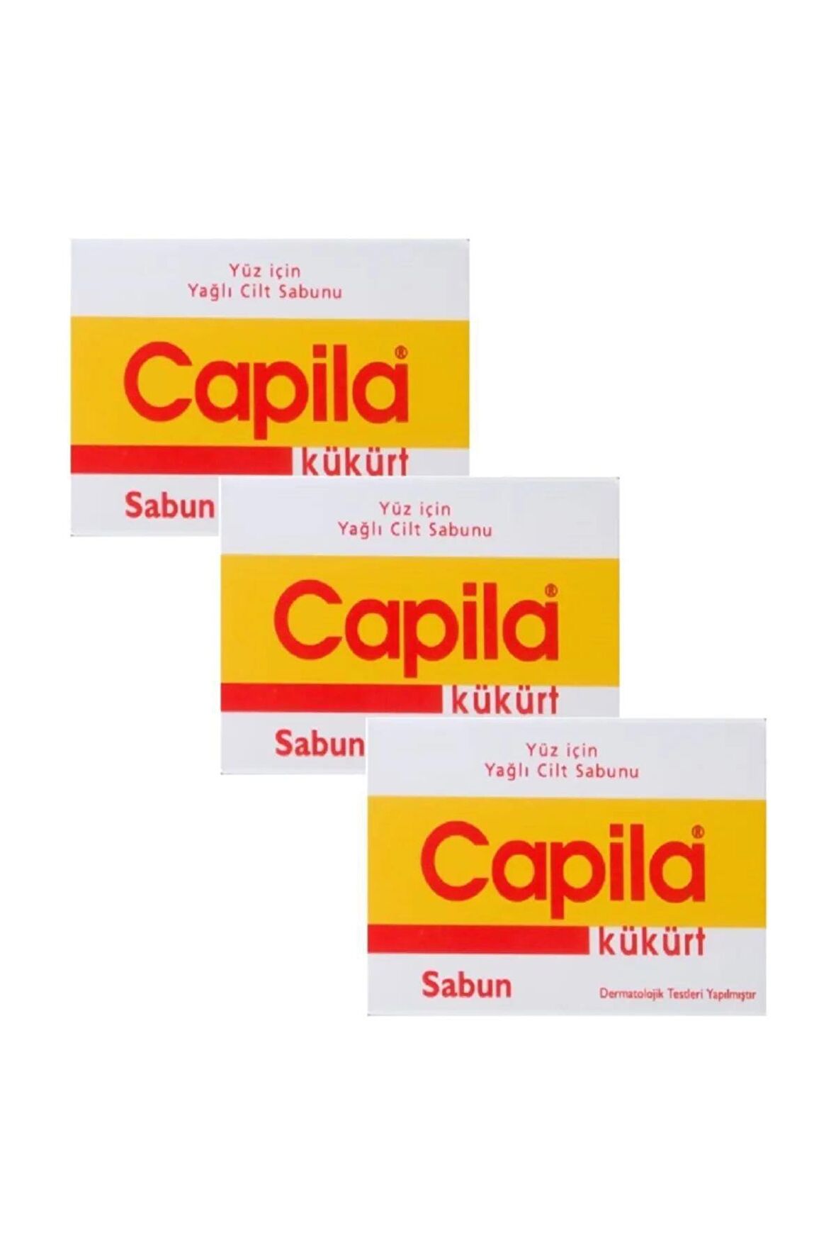 CAPILA SABUN KUKURTLU 90 GR X 3ADET