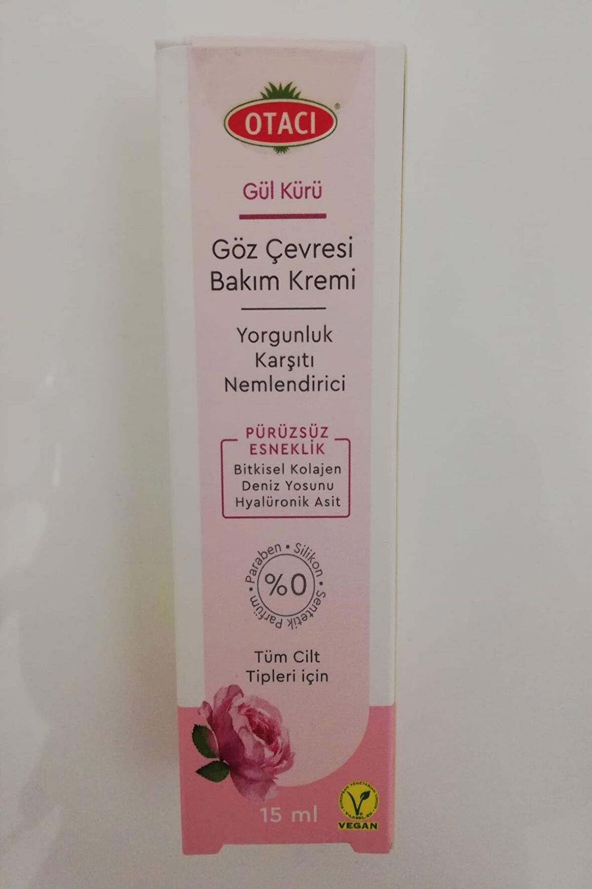 Otacı Gül Kürü Göz Çevresi Bakım Kremi 15 ml