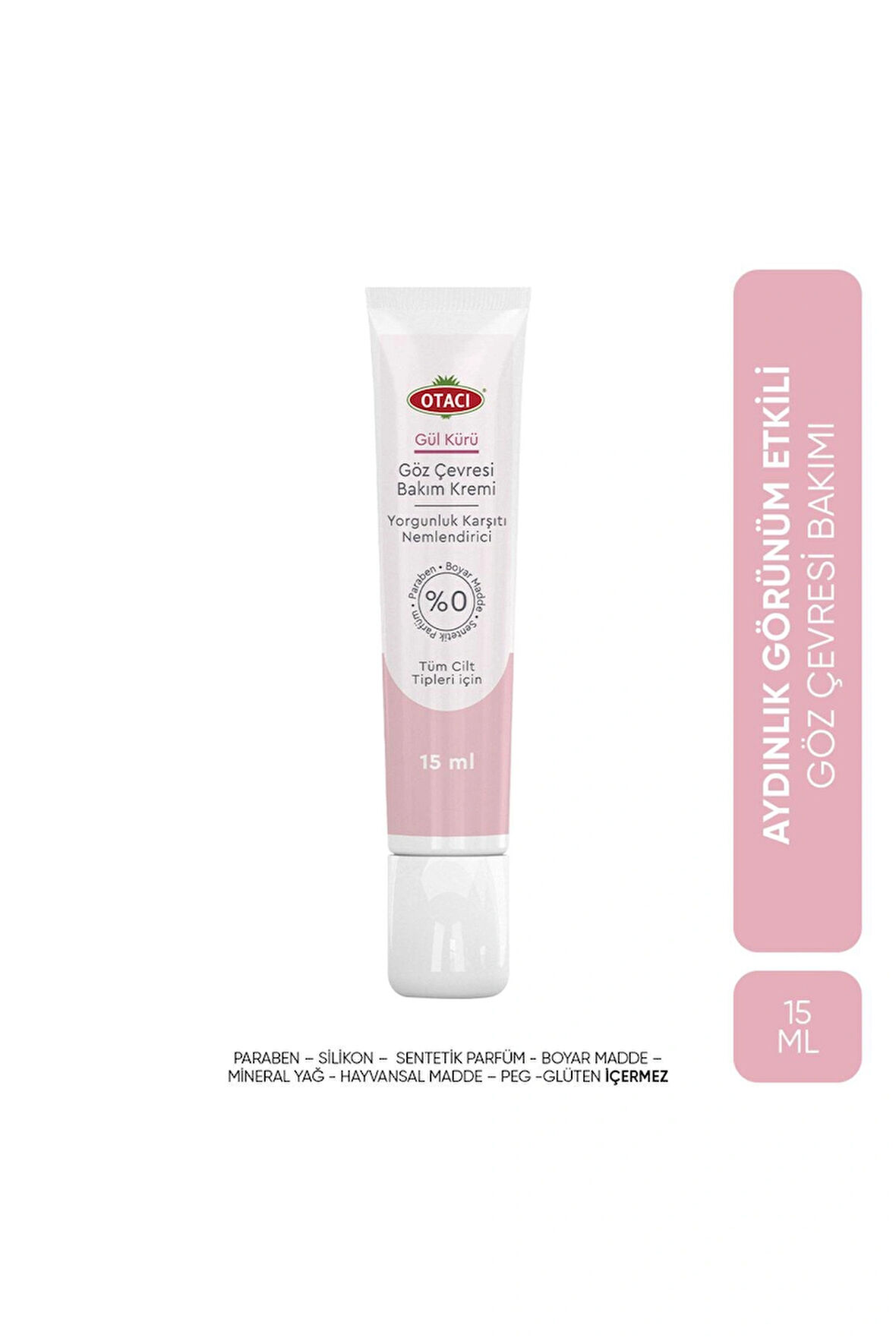 Otacı Gül Kürü Göz Çevresi Bakım Kremi 15 ml