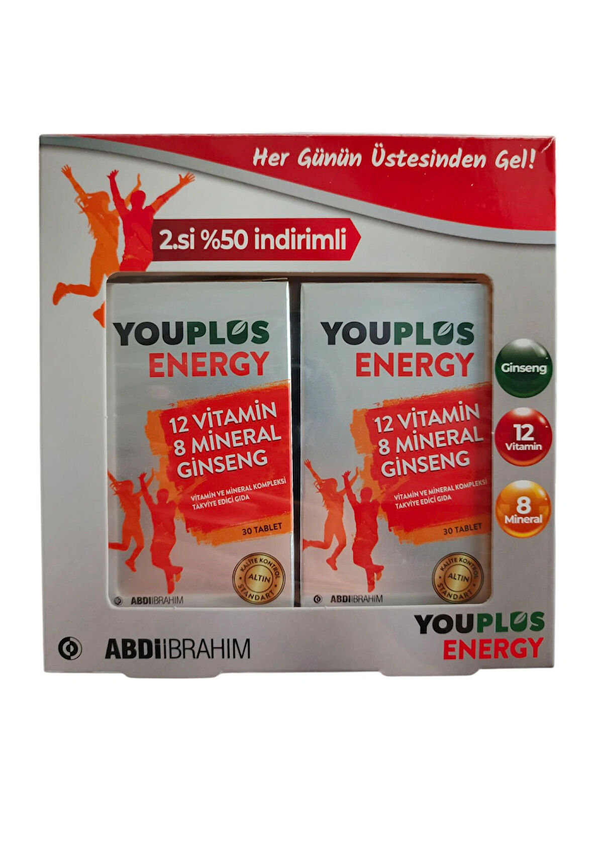 YouPlus Enerji Ve Vitamin Takviyesi