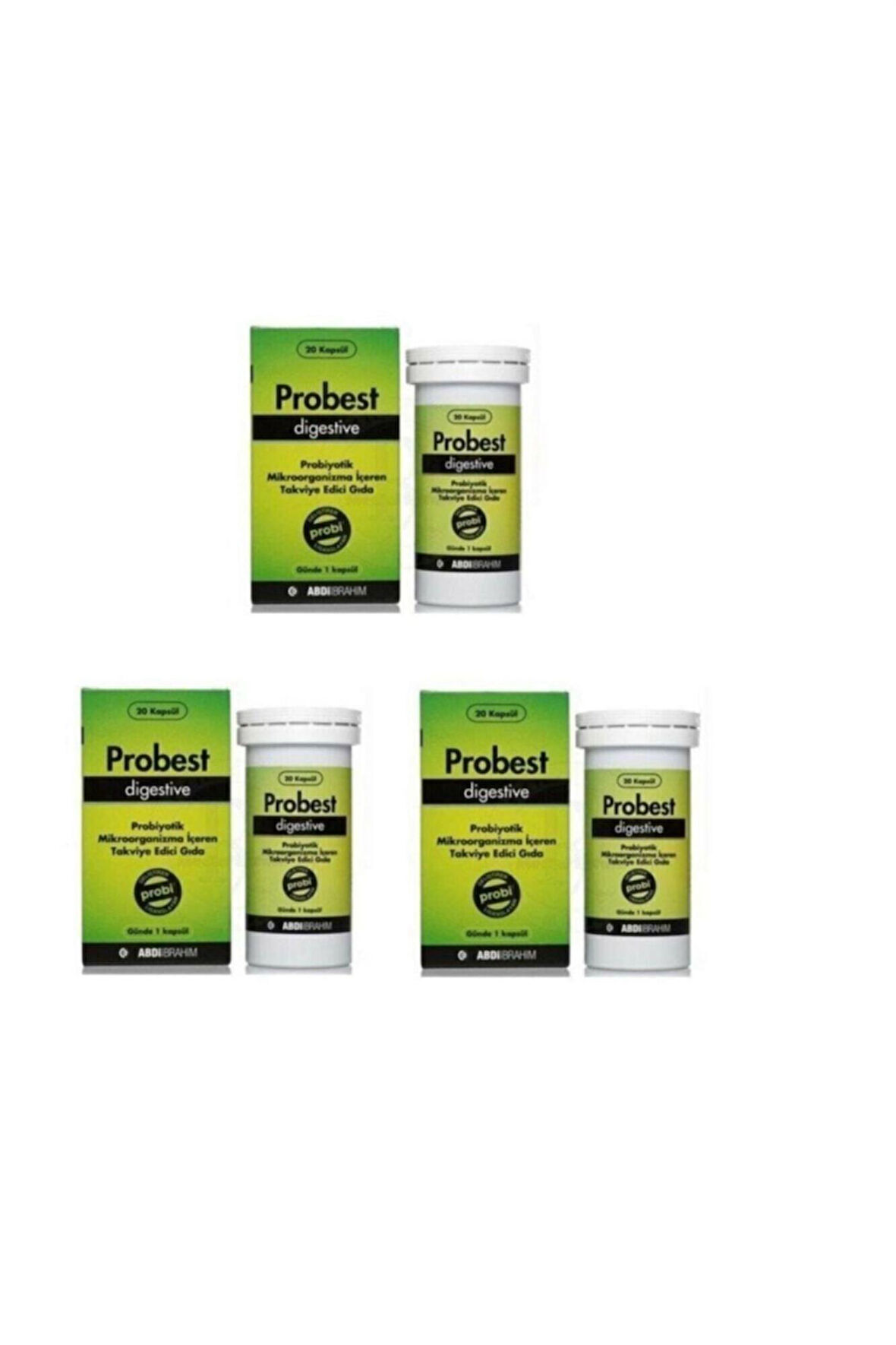 Probest Probiyotik Digestive 20 Kapsül 3 Adet