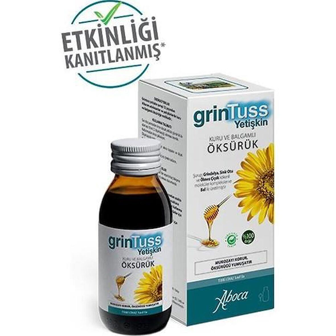 Grintuss Bitkisel Şurup 100 ML - YETİŞKİN