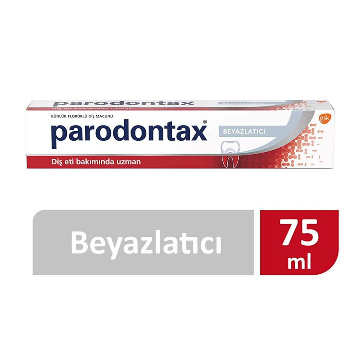 Parodontax Beyazlatıcı Diş Macunu 75 Ml