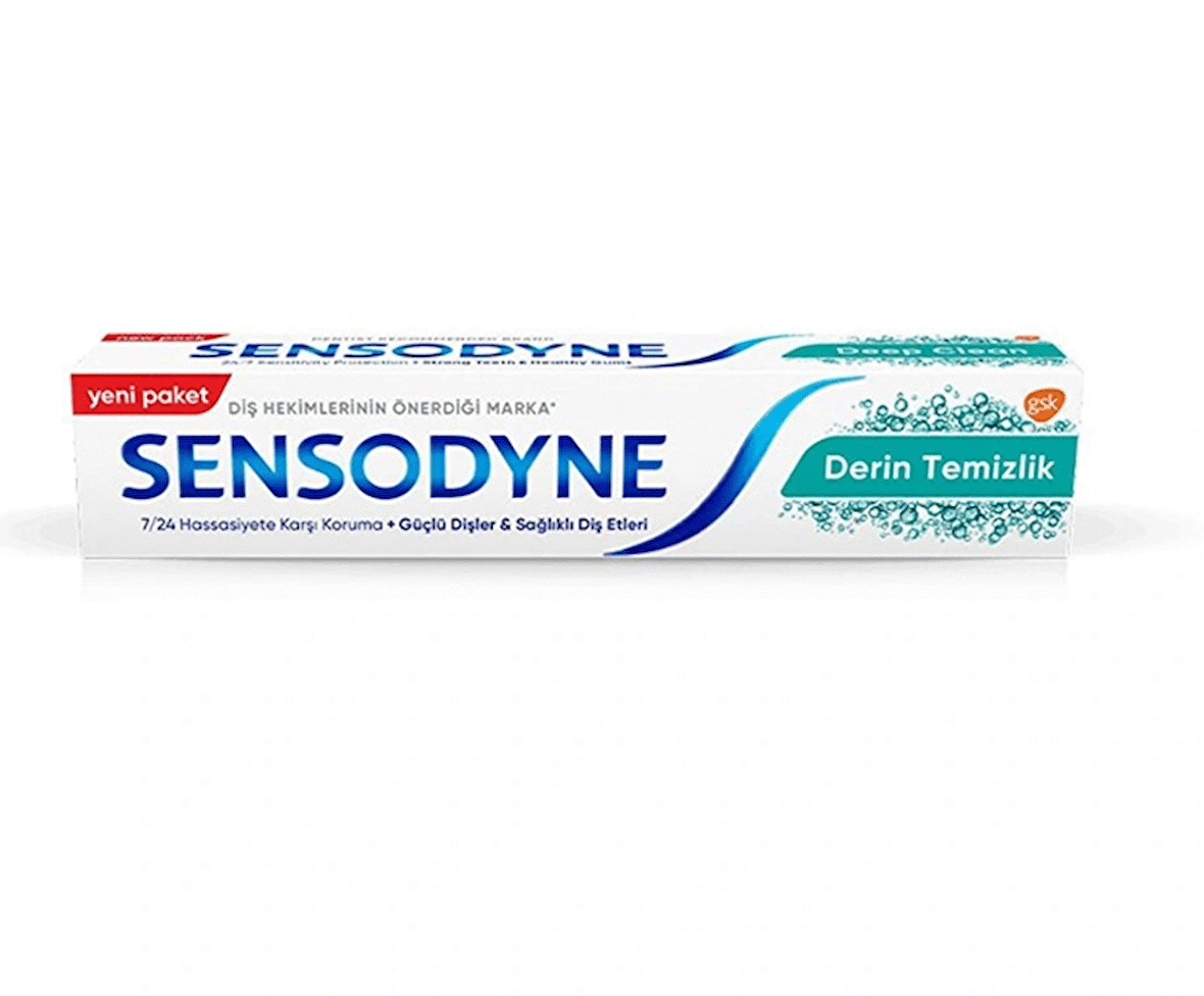 Sensodyne Derin Temizlik Diş Macunu 75 ml 