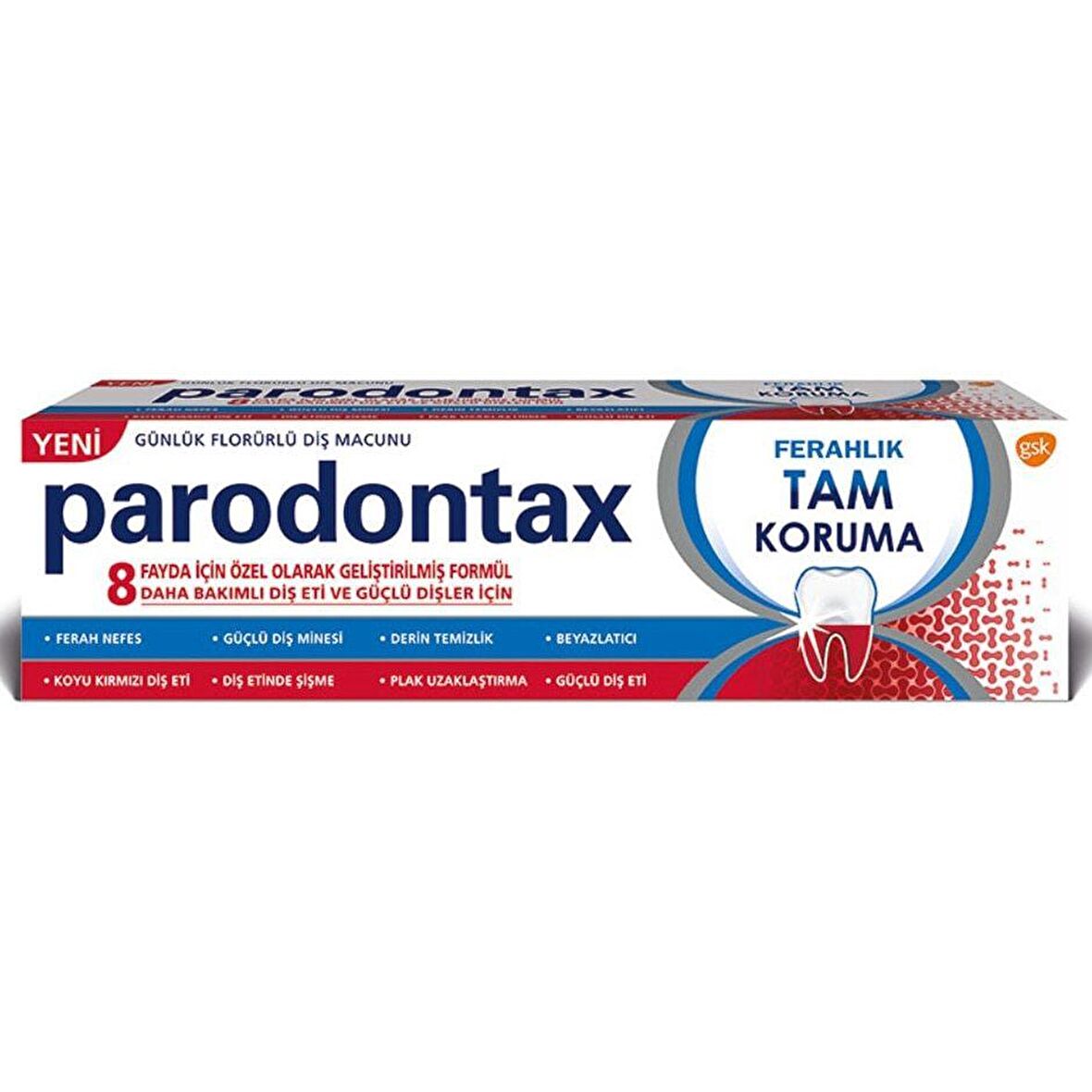 Parodontax Ferahlık Tam Koruma Diş Macunu 75 Ml