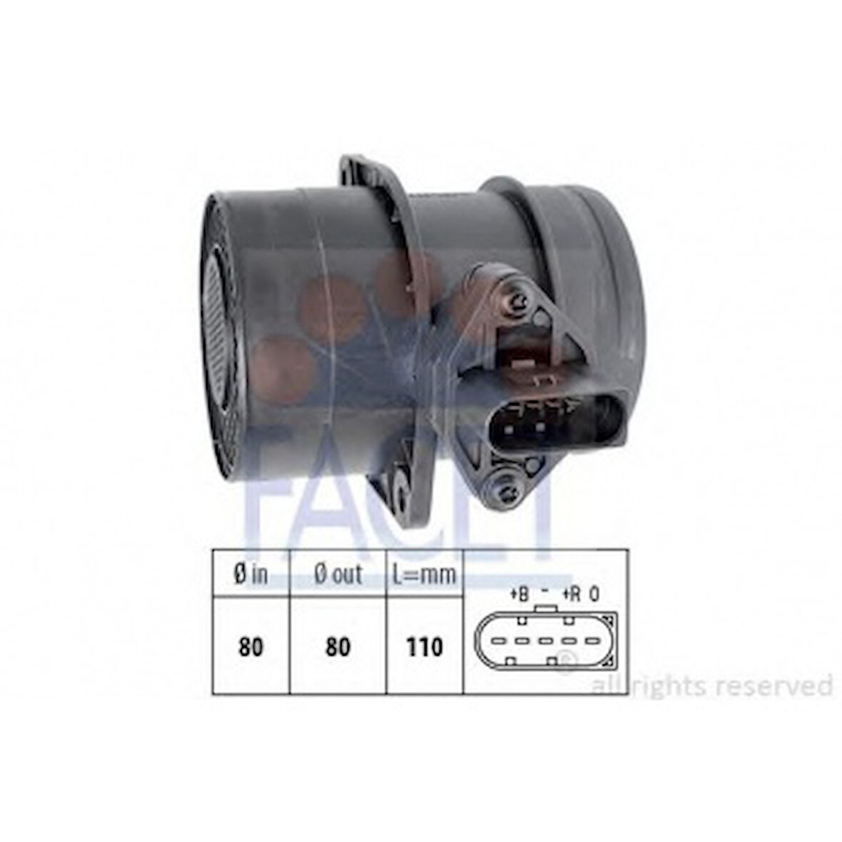 Vag Hava Akıs Metre (debimetre) Golf V Passat T5 Touran Bora Leon Toledo A6 A4 A3 1,9tdi 2,0tdi T5 2,5td - Facet 10.1191