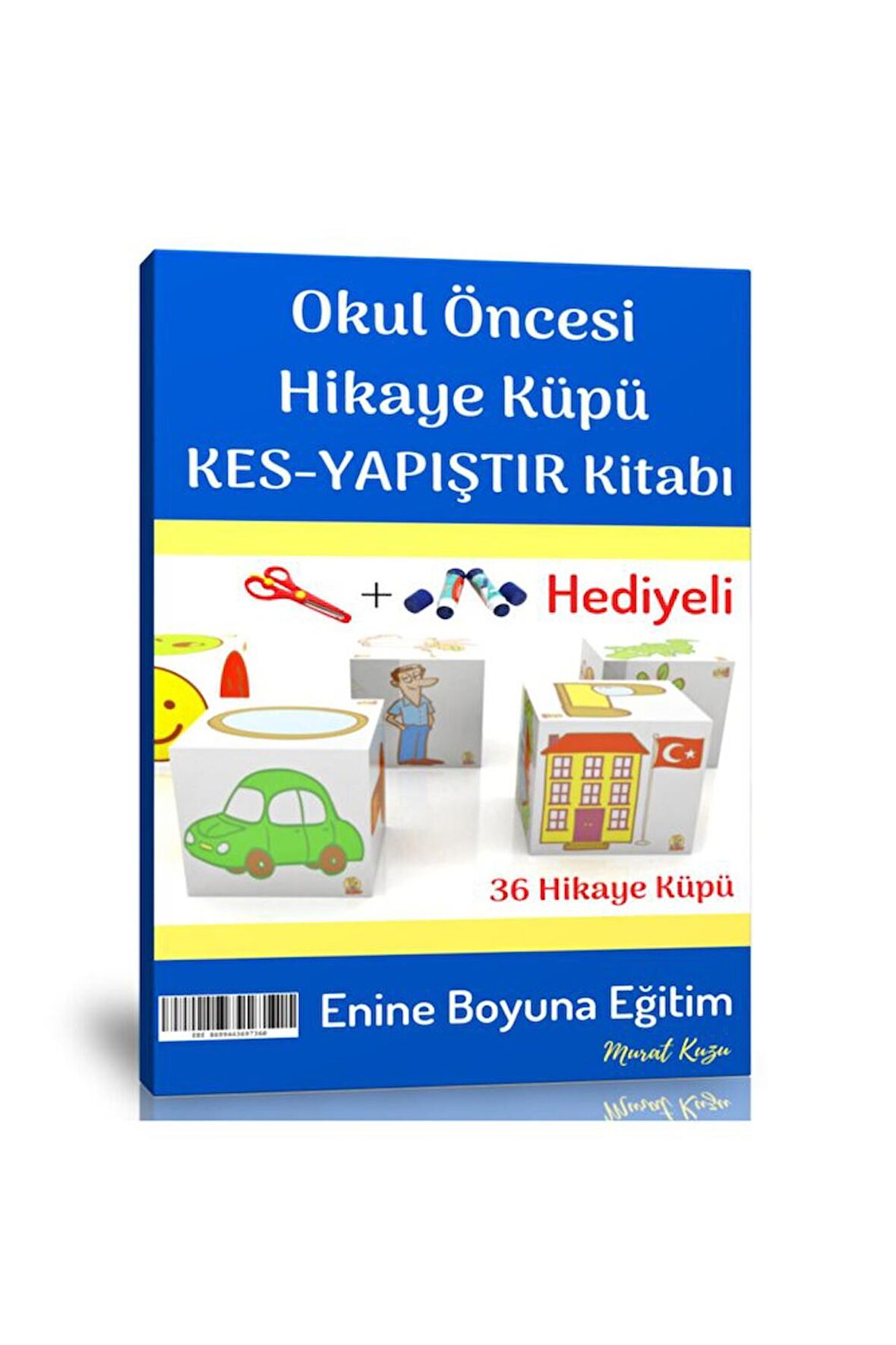 Okul Öncesi Hikaye Küpü Kes-yapıştır Kitabı