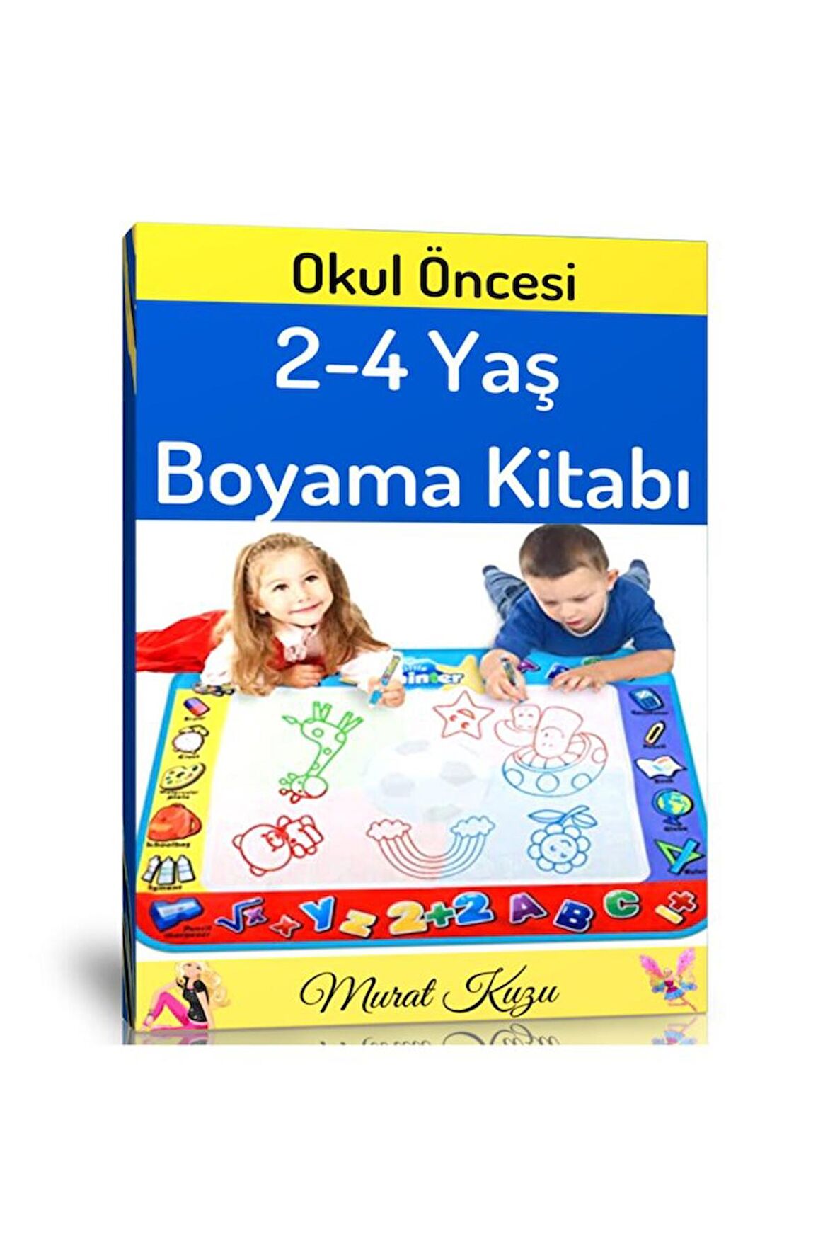 Okul Öncesi 2-4 Yaş Boyama Kitabı