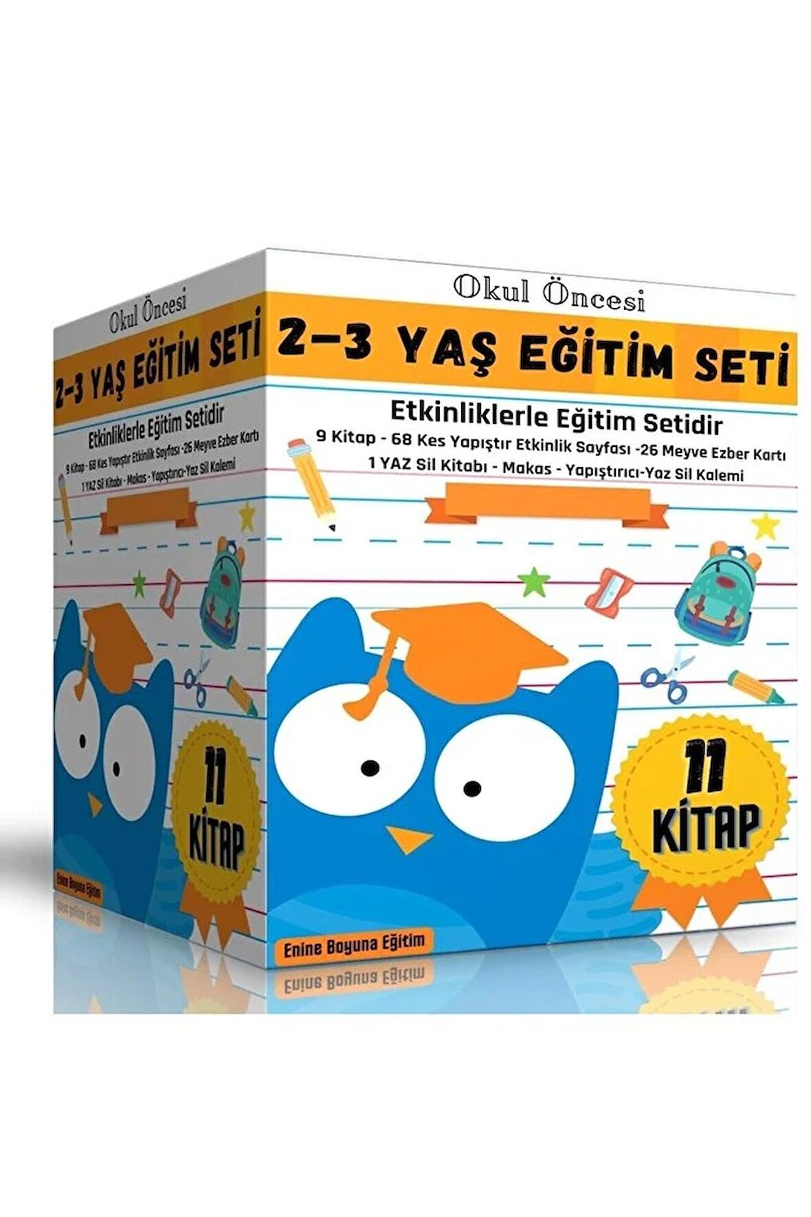 Okul Öncesi 2-3 Yaş Eğitim Seti (ful Eğitim Seti)