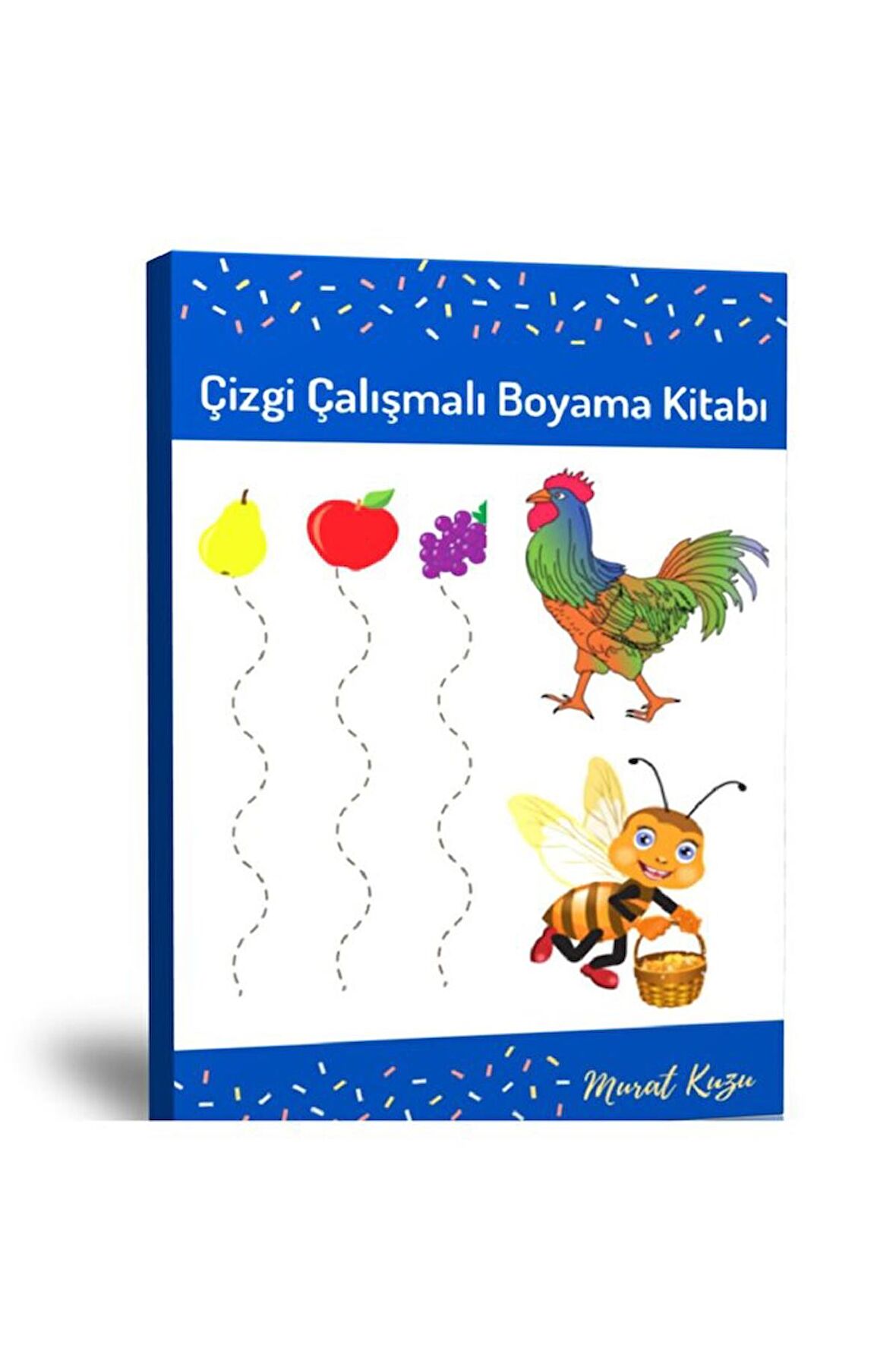 Okul Öncesi Çizgi Çalışmalı Boyama Kitabı