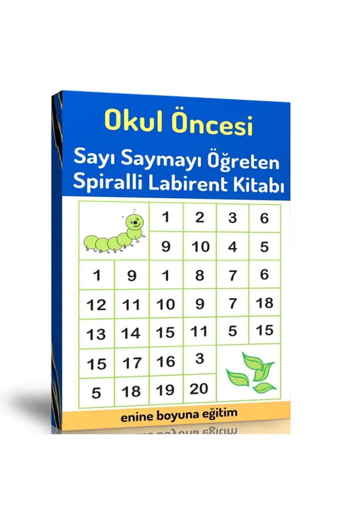 Okul Öncesi Sayı Saymayı Öğreten Labirent Kitabı