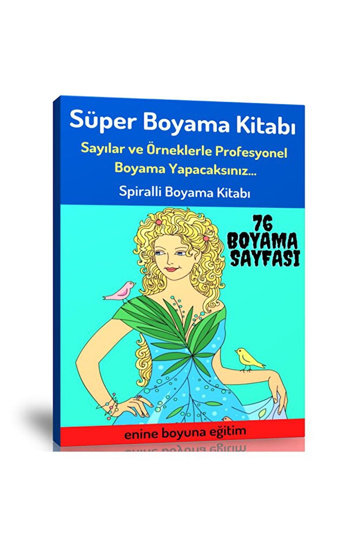 Süper Boyama Kitabı Sayılar Ve Renklerle Boyama