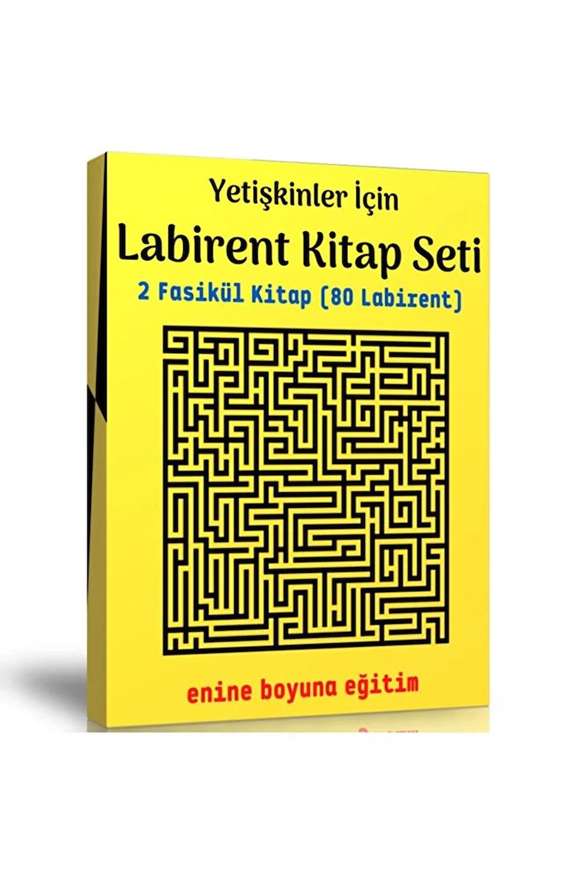 Yetişkinler İçin Labirent Kitap Seti 2 Fasikül Kitap