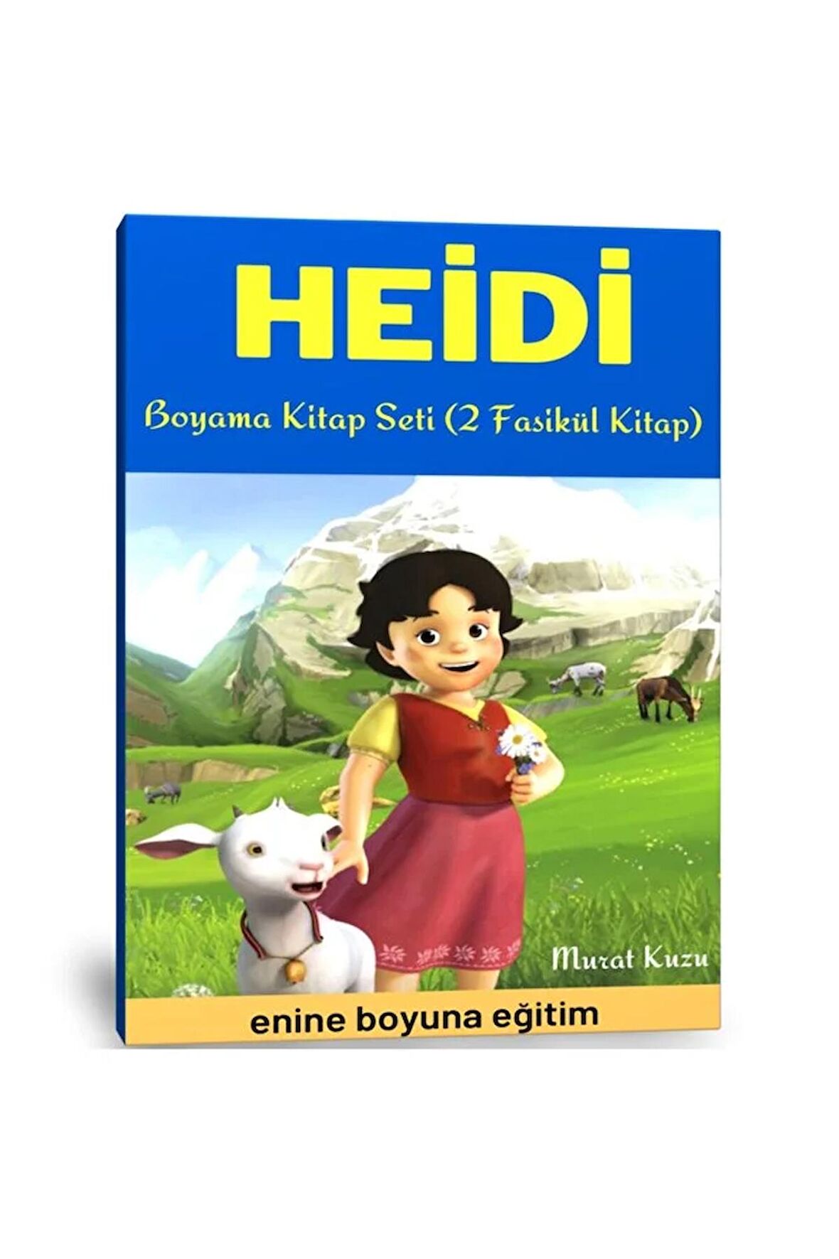Heidi Boyama Kitabı (2 Fasikül Kitap)