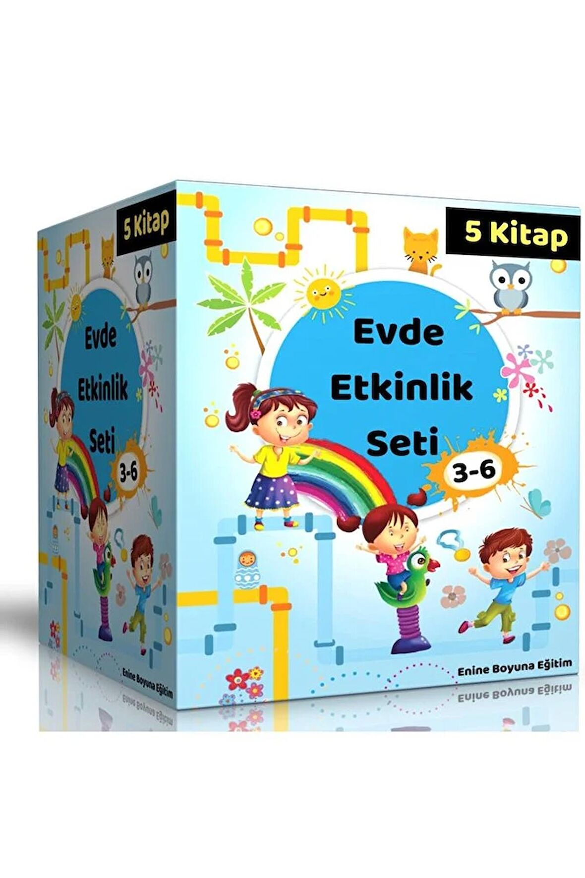 3-6 Yaş Evde Etkinlik Eğitim Seti