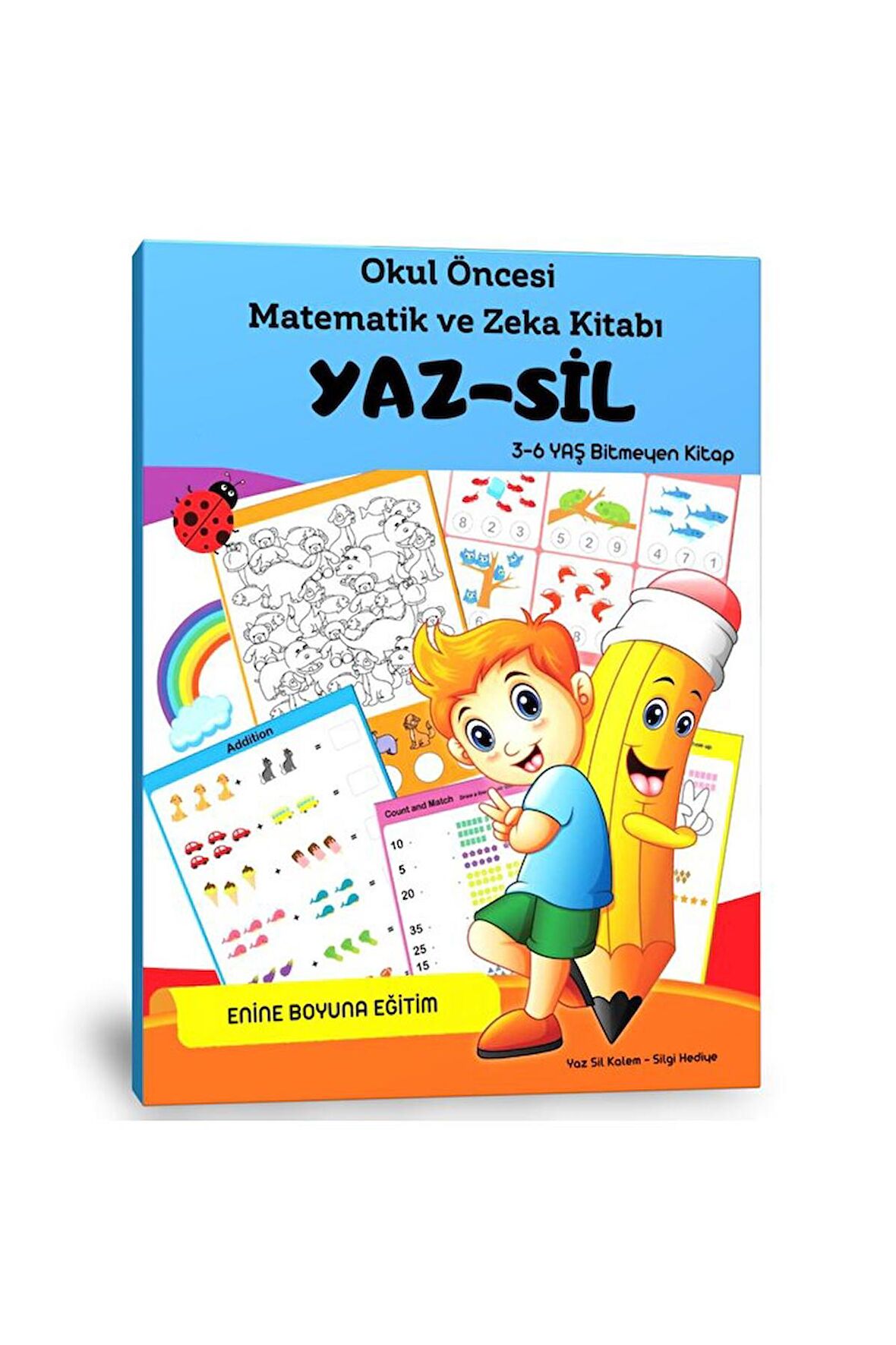 Okul Öncesi Matematik Ve Zekâ Yaz-sil Kitabı