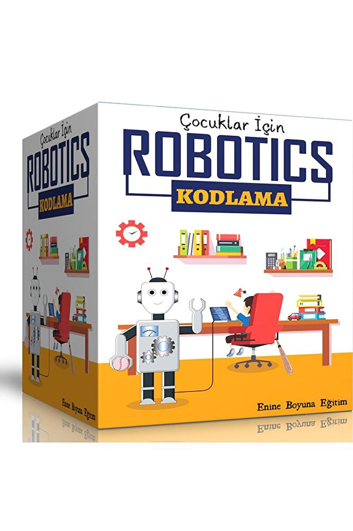 Çocuklara Robotik Kodlama Eğitim Seti (4 Süper Kitap)