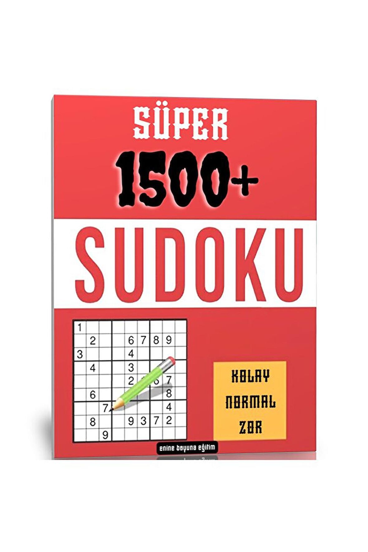 Süper 1500 Sudoku Kitap Seti (3 Süper Kitap)