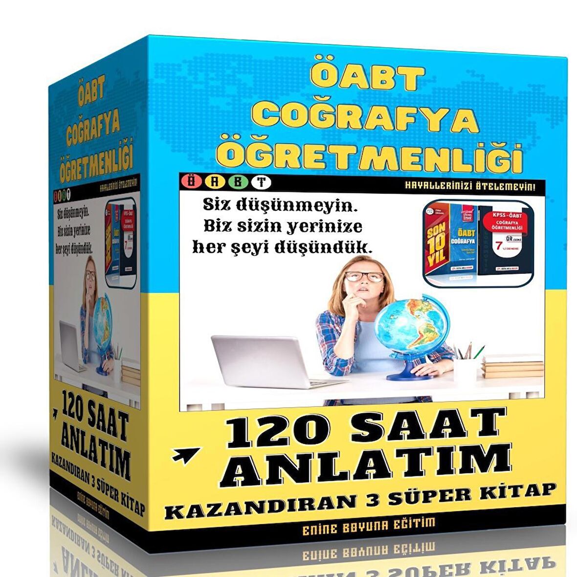 KPSS-ÖABT Coğrafya Öğretmenliği (120 Saat Anlatım 3 Süper Kitap)