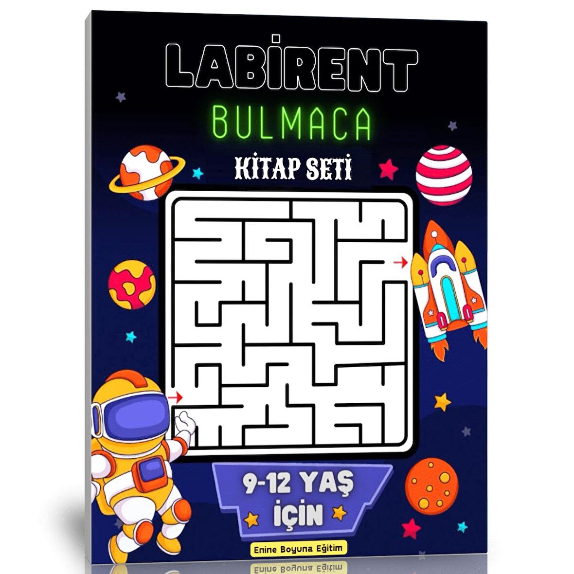 9-12 YAŞ Labirent Bulmaca Kitap Seti (3 Kitap)