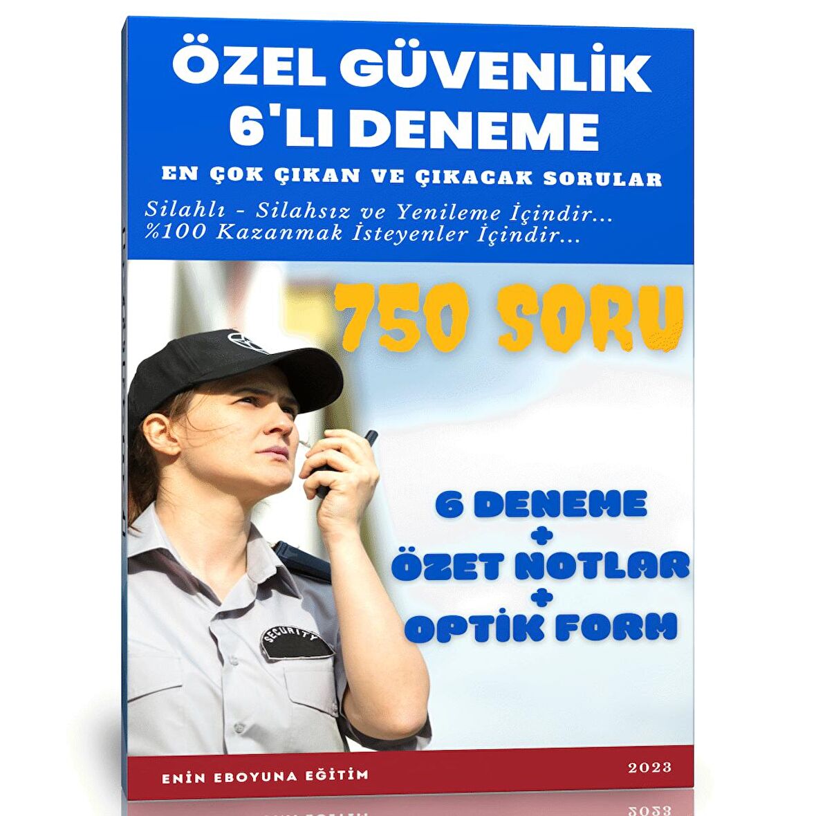 Özel Güvenlik Deneme Seti (6’lı Deneme +Özet Ders Notları)