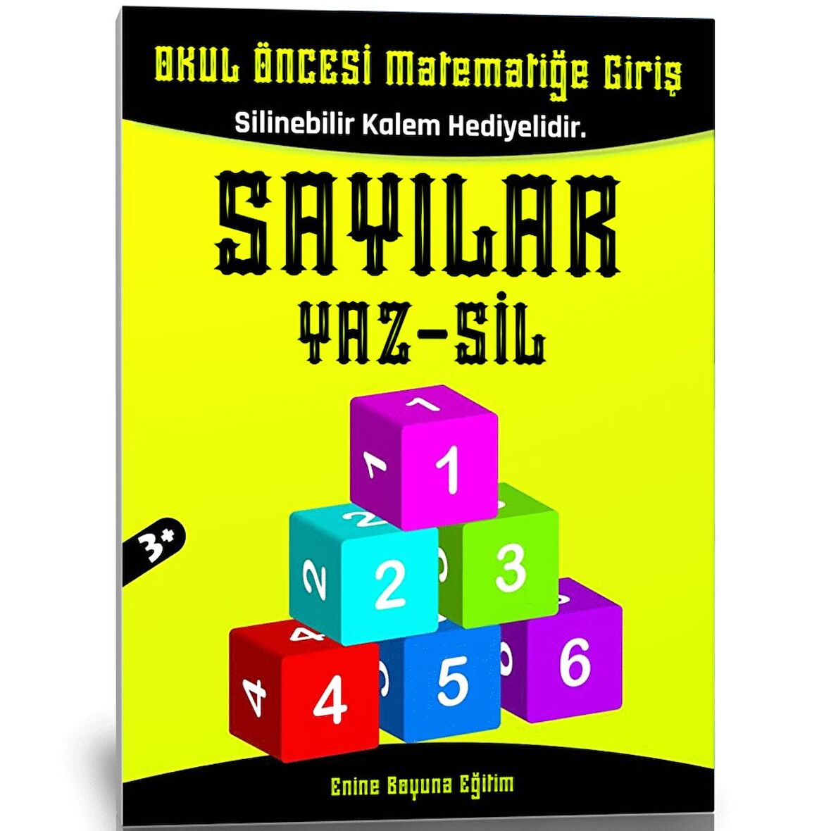 Okul Öncesi Matematiğe Giriş (Sayılar) Yaz-Sil Kitabı