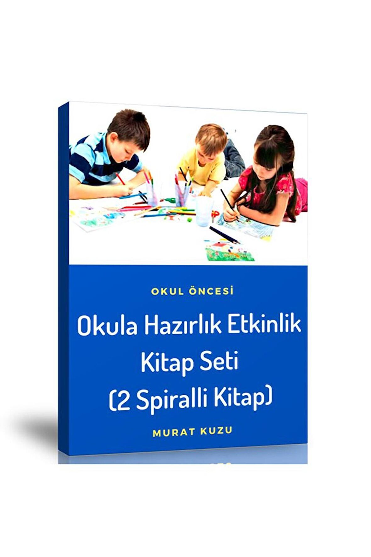 Okula Hazırlık Etkinlik Kitap Seti (2 Spiralli Kitap)
