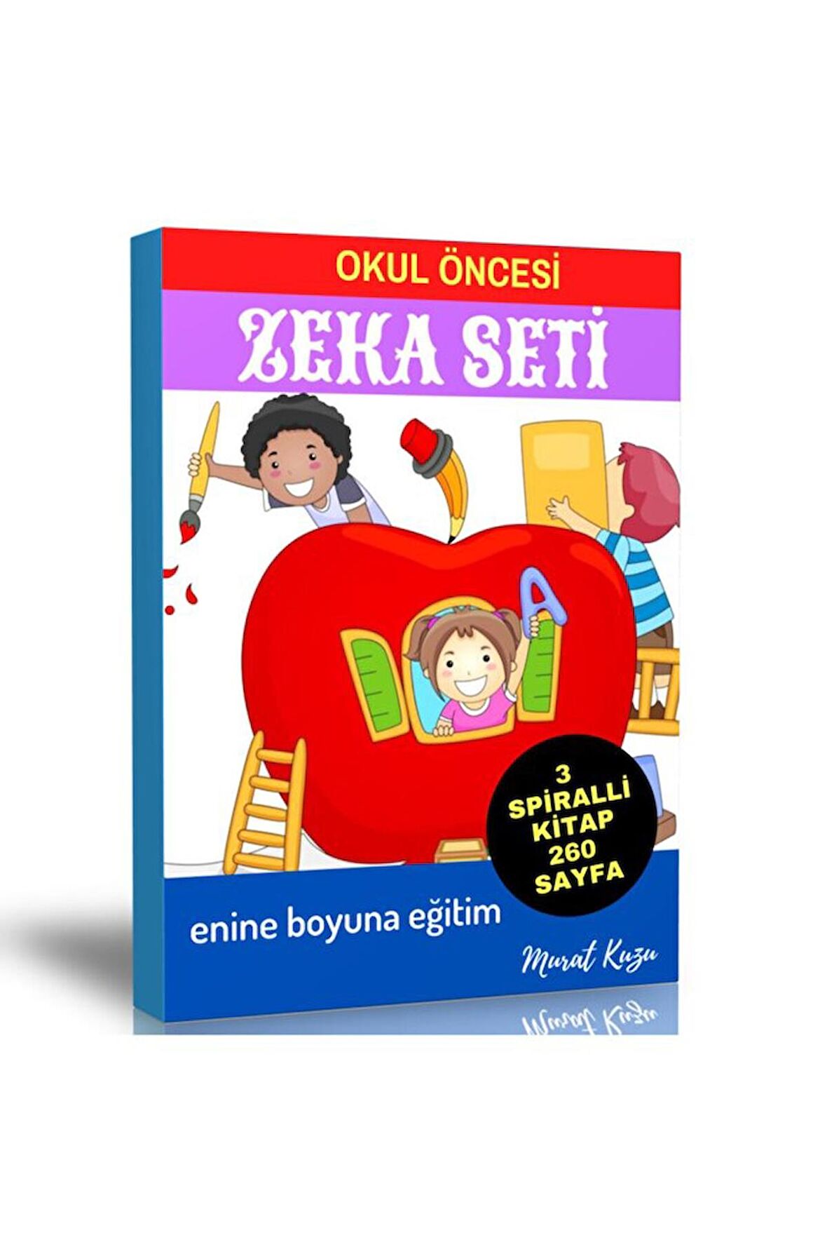 Okul Öncesi Zeka Seti (3 Spiralli Kitap)