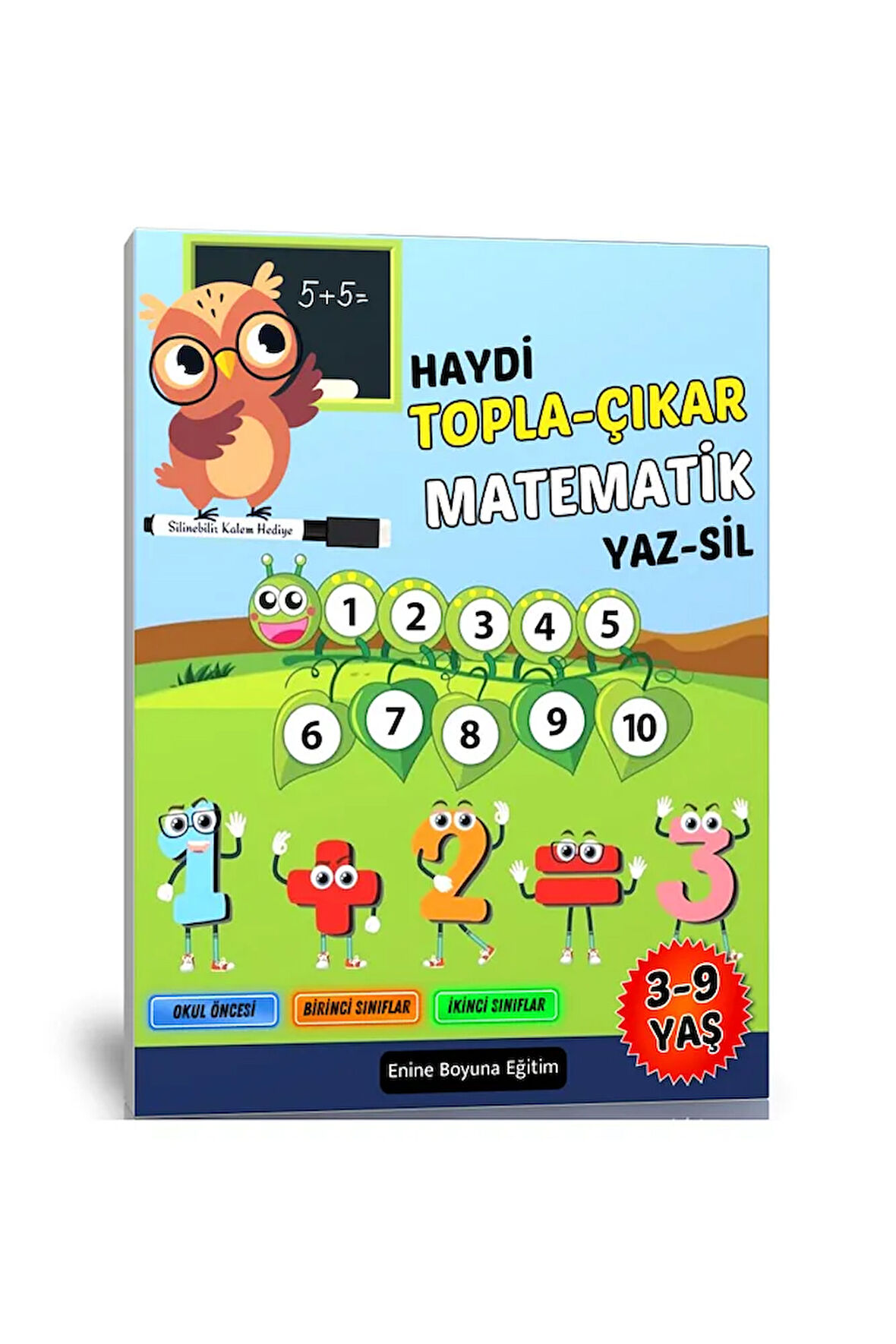Haydi TOPLA-ÇIKAR Yaz Sil Kitabı