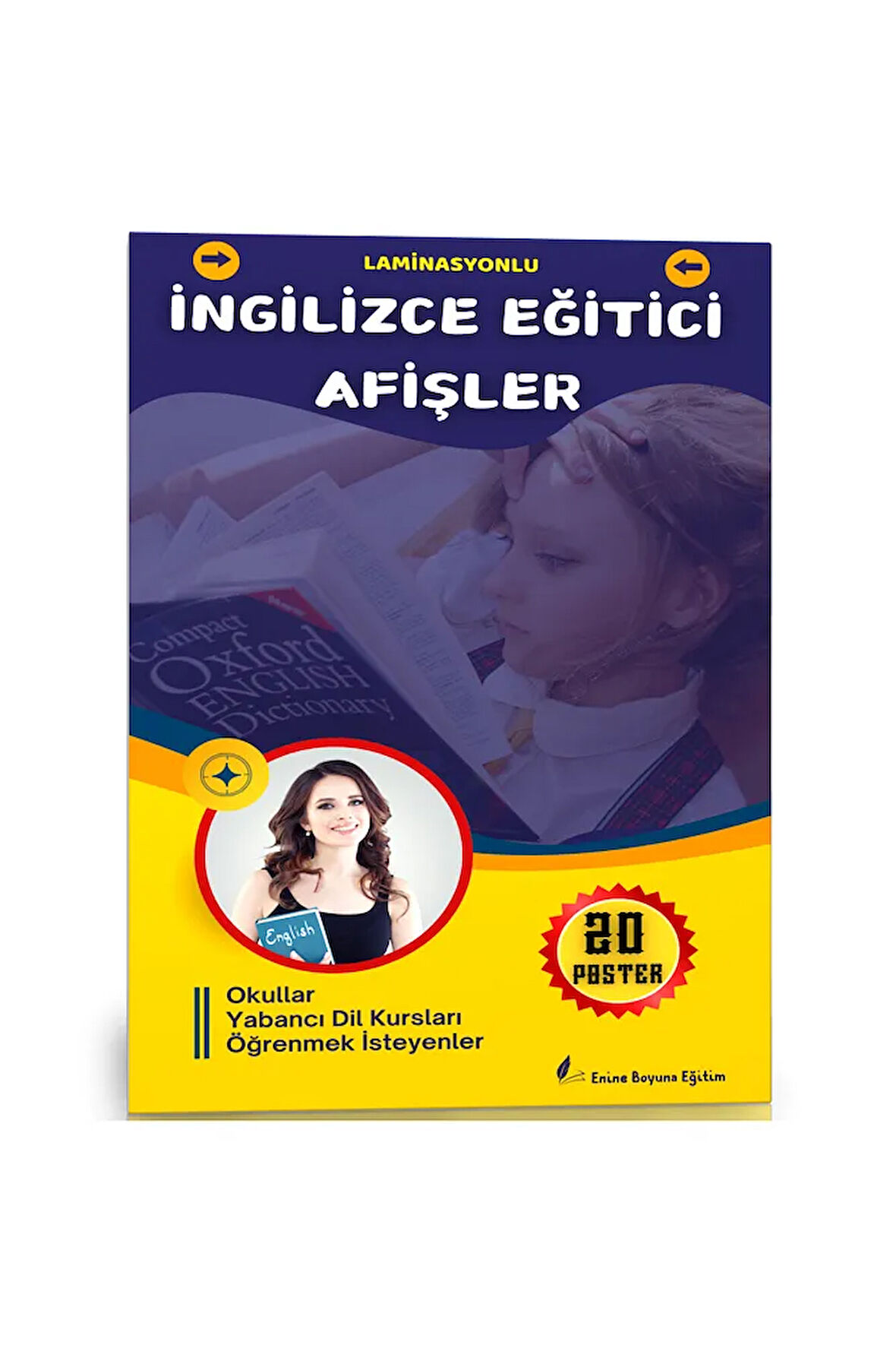 İngilizce Eğitici Afişler (20 Afiş)