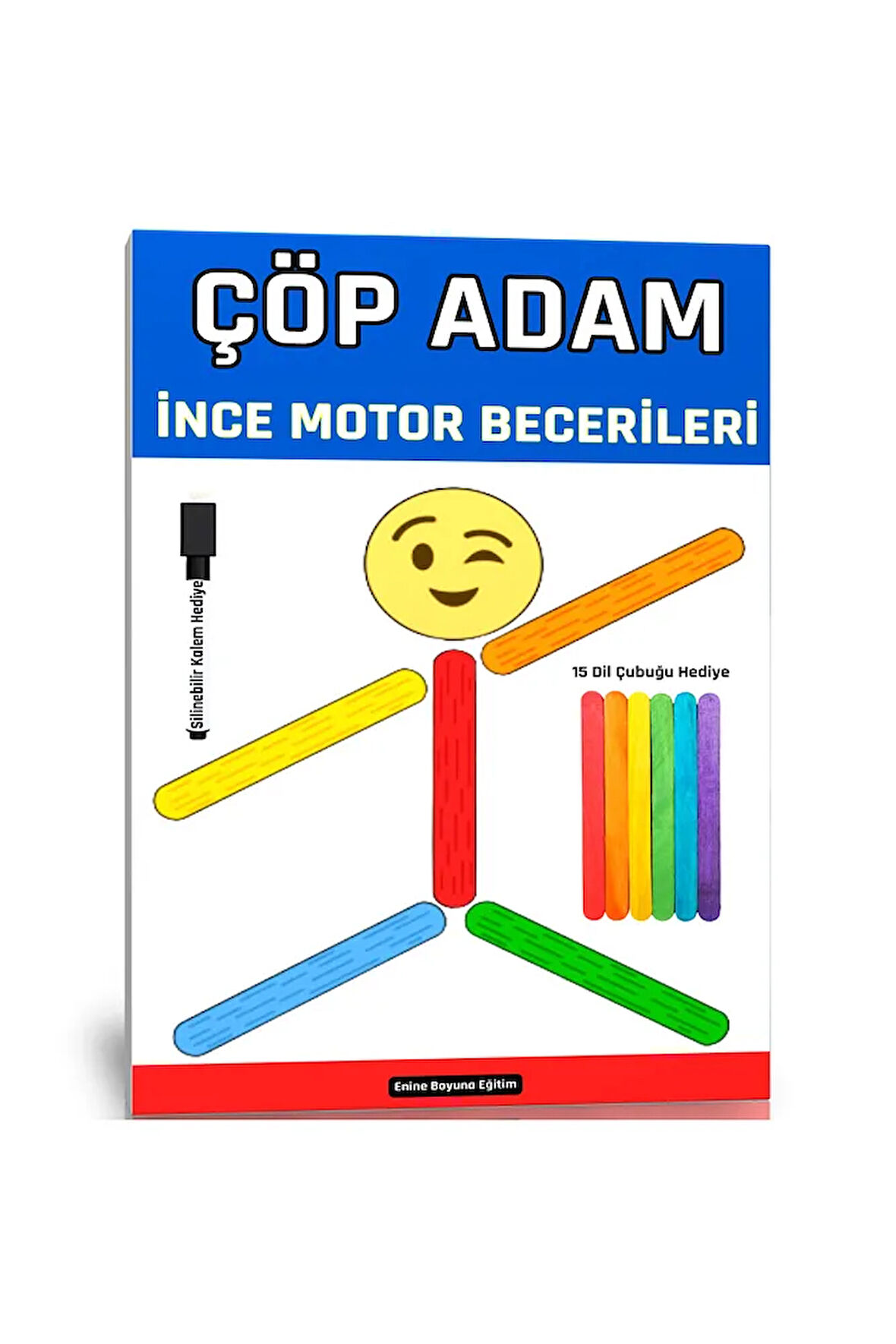 Çöp ADAM İnce Motor Becerileri Kitabı