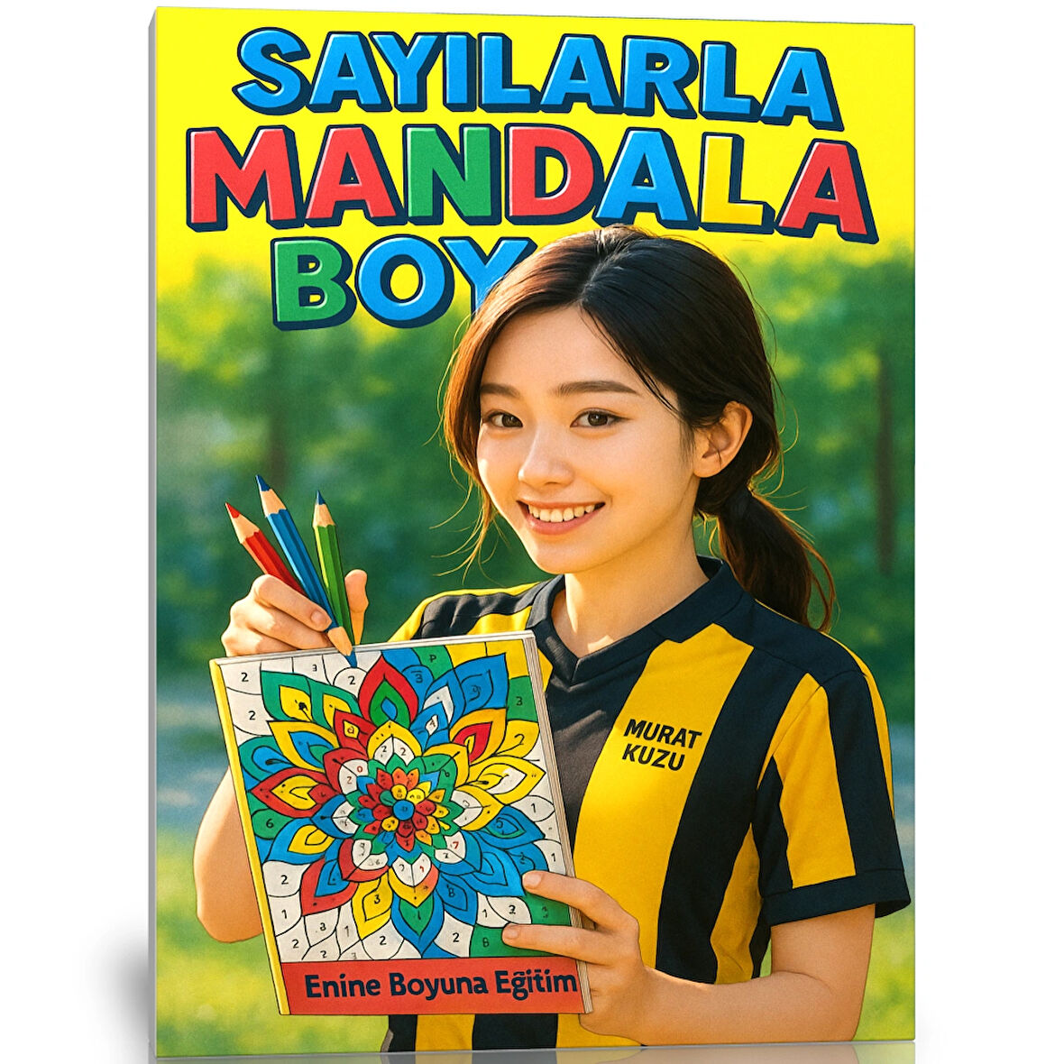 Sayılarla MANDALA Boyama Kitabı (Spiralli)