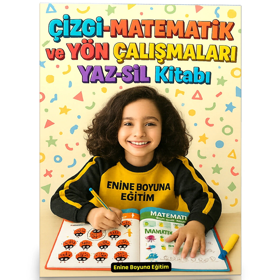 Çizgi-Matematik ve Yön Çalışmaları YAZ-SİL Kitap Seti (3 Kitap)