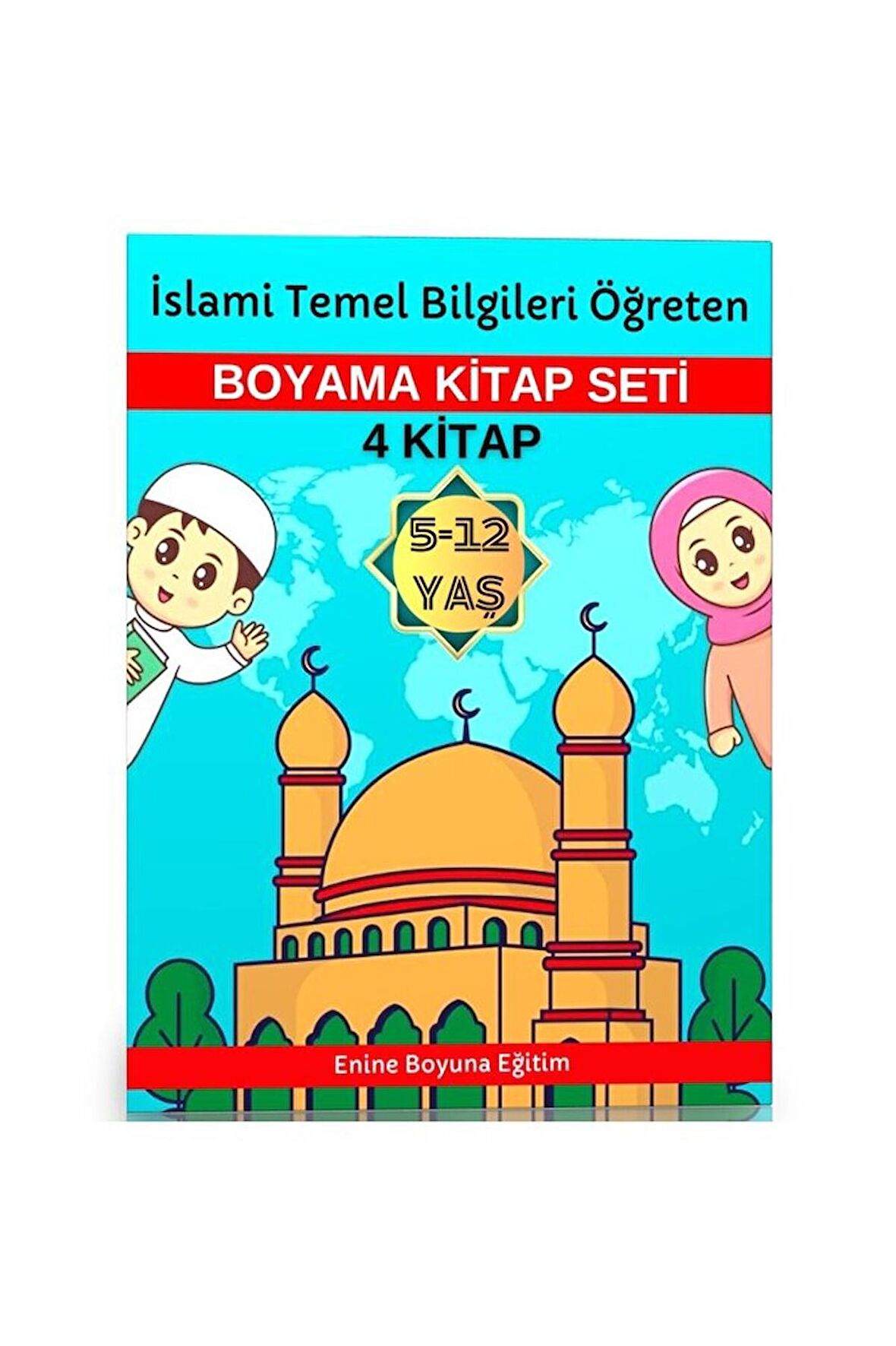 İslami Boyama Kitap Seti (4 Kitap)