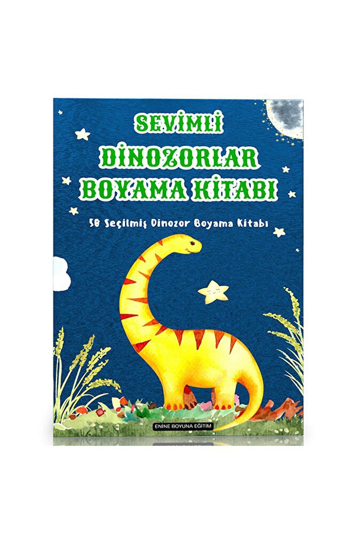 Sevimli Dinozorlar Boyama Kitabı (50 SÜPER DİNAZOR)