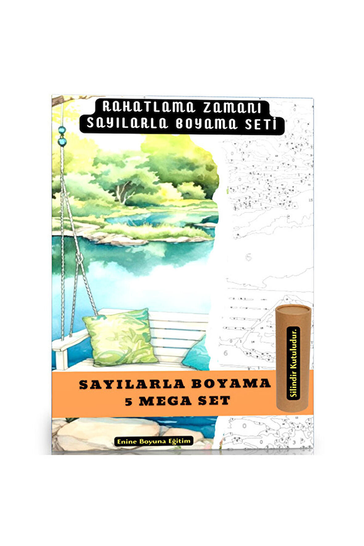 Sayılarla Boyama Süper Set (Rahatlama Zamanı)