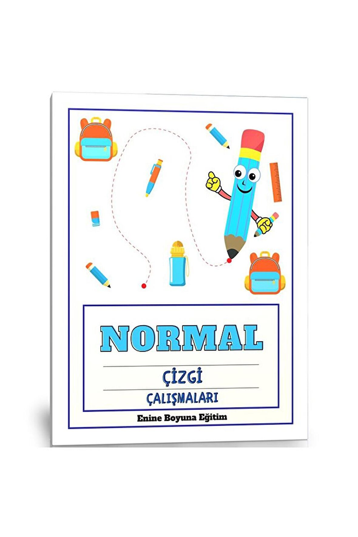 Normal Çizgi Çalışmaları YAZ SİL Kitabı