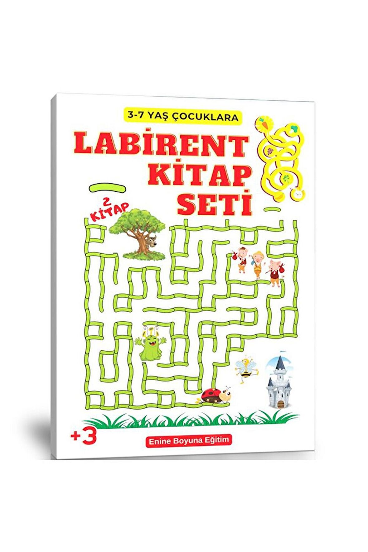3-7 Yaş Çocuklara Labirent Kitap Seti (2 Kitap)