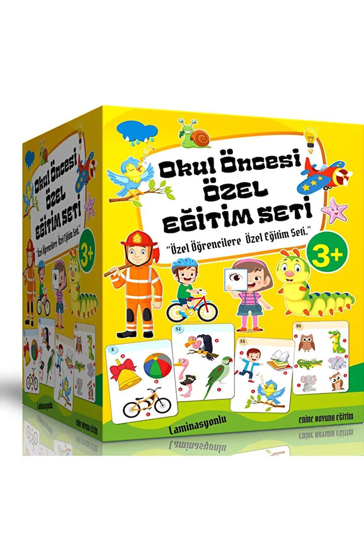 Okul Öncesi Özel Eğitim Seti (4 Süper Kitap Laminasyonlu)