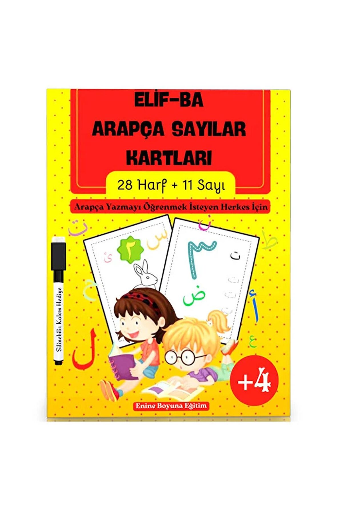 Elif-BA Arapça Sayılar Kartları