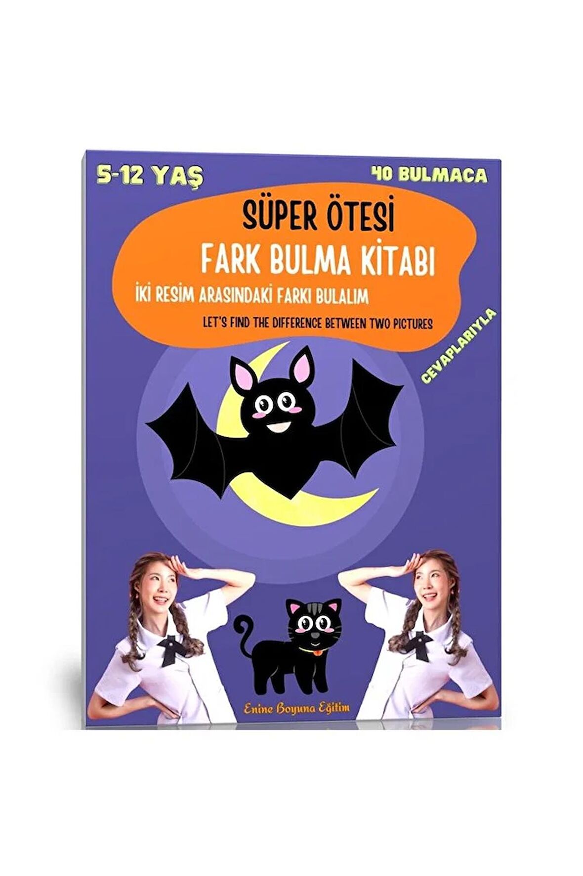 Süper Ötesi Fark Bulma Kitabı (40 Tam Sayfa Fark Bulma)