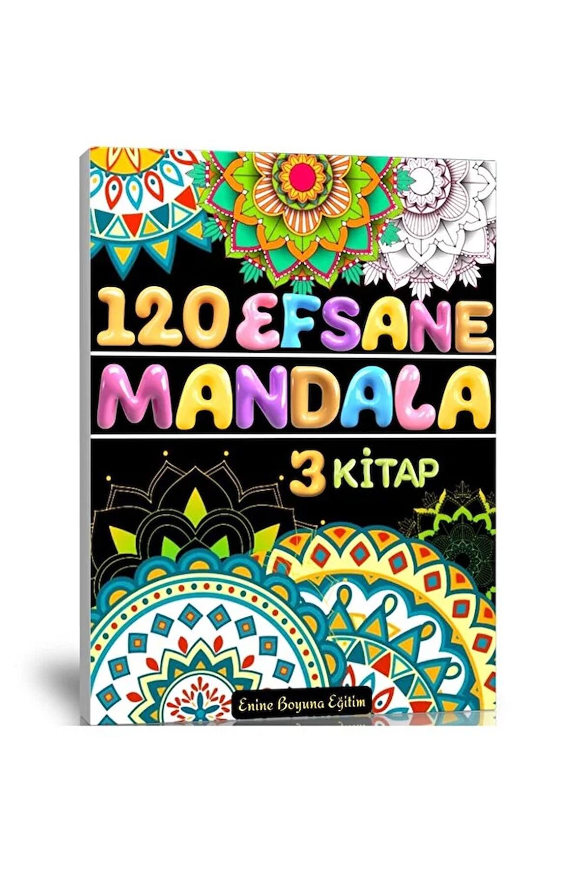 Efsane MANDALA Boyama Kitap Seti (3 Kitap)