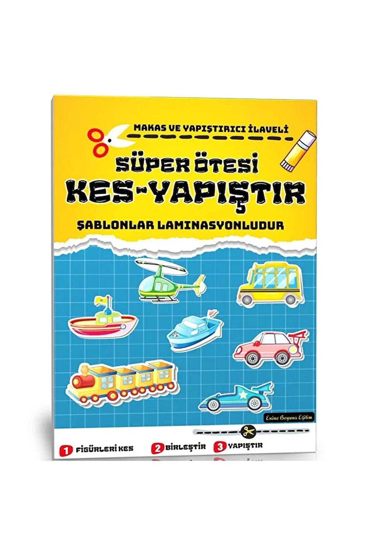 Süper Ötesi KES-YAPIŞTIR Seti (Laminasyonludur)