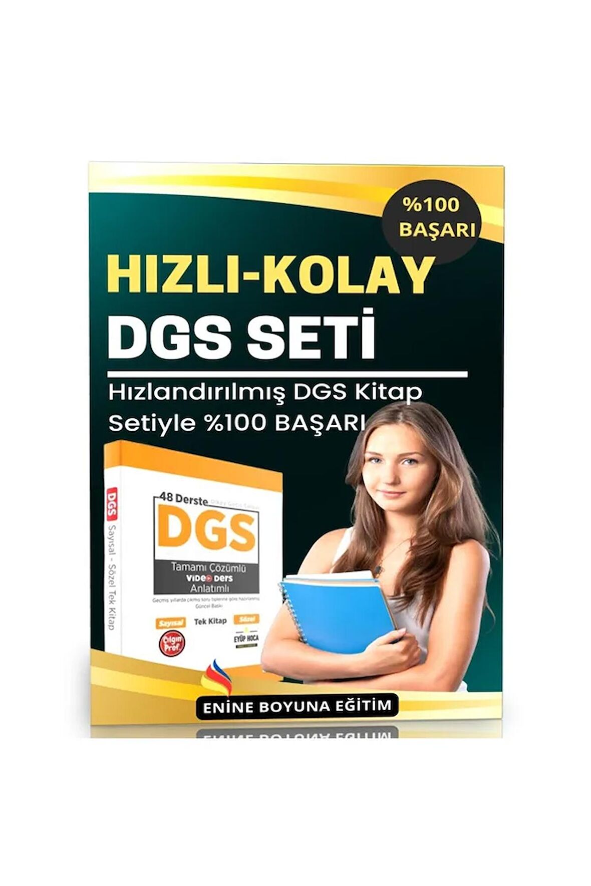 Hızlı-KOLAY DGS Seti (Video ANLATIMLI Süper Kitap)