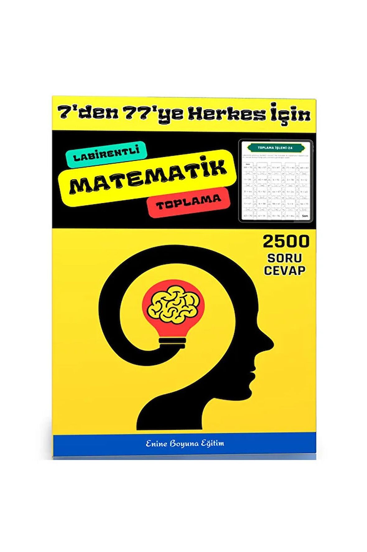 Labirentli Matematik Toplama İşlemi Kitabı