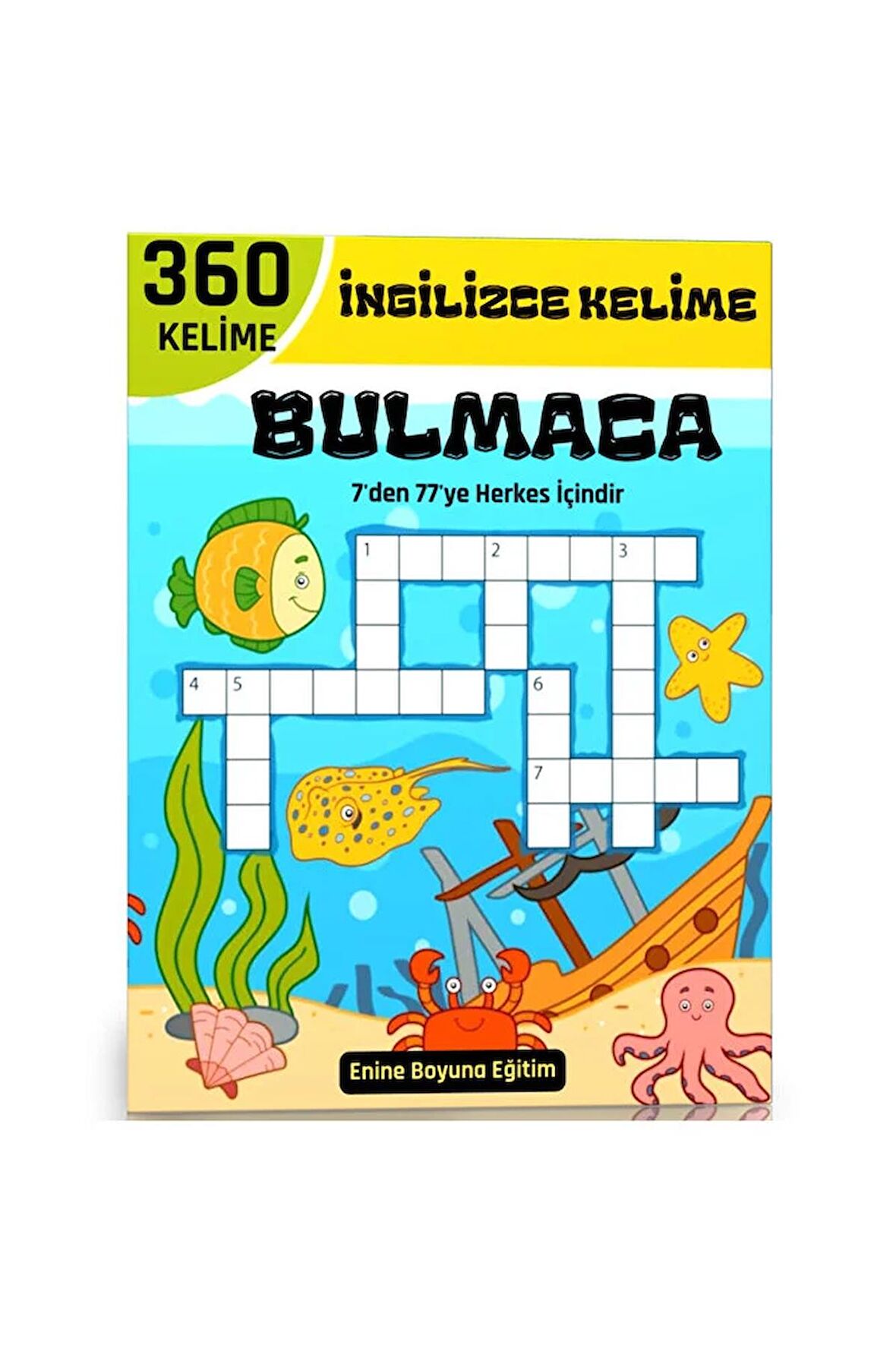 İngilizce Kelime Bulmaca Kitabı (400 Kelime)