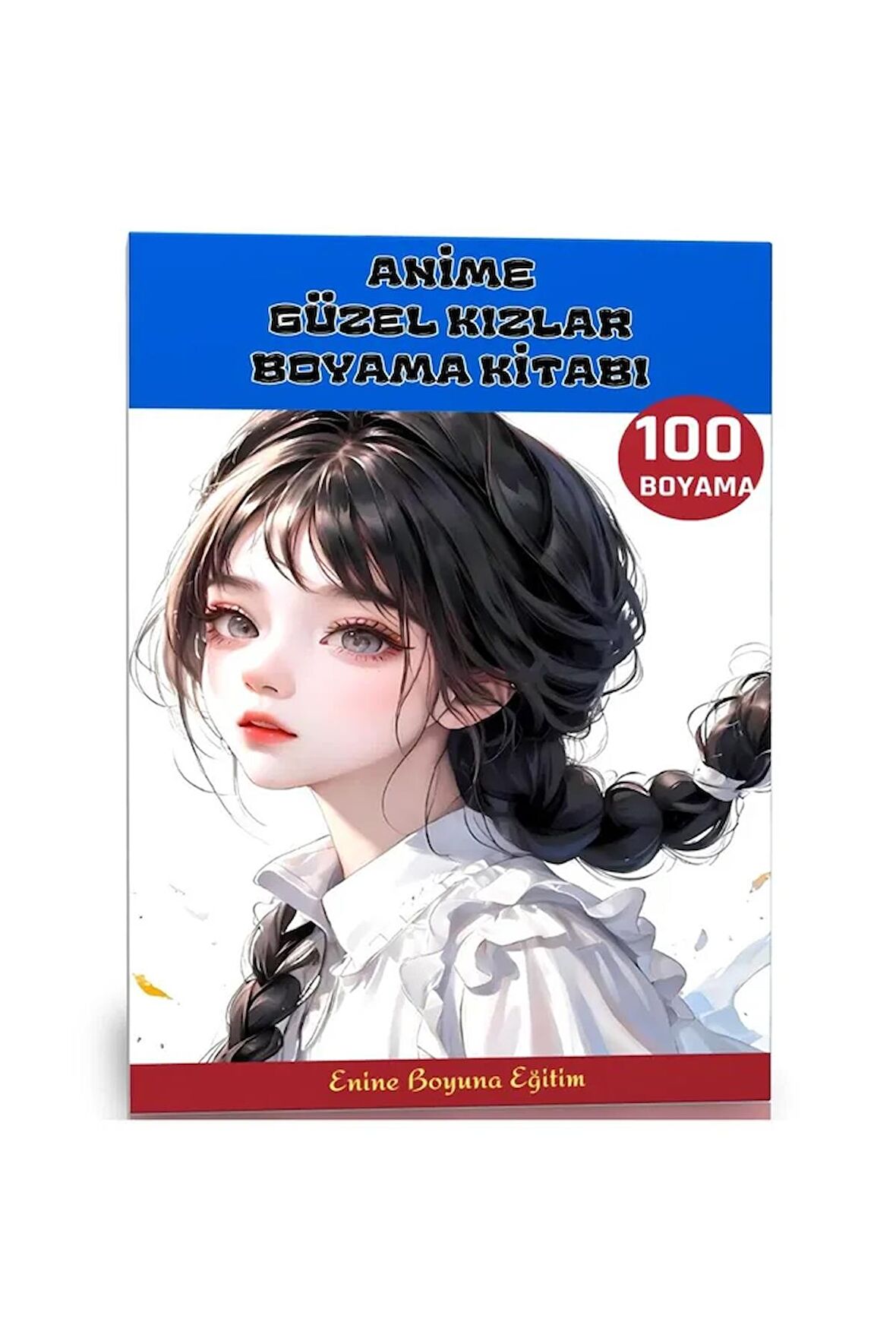 Anime Güzel Kızlar Boyama Kitabı (100 Süper Boyama)