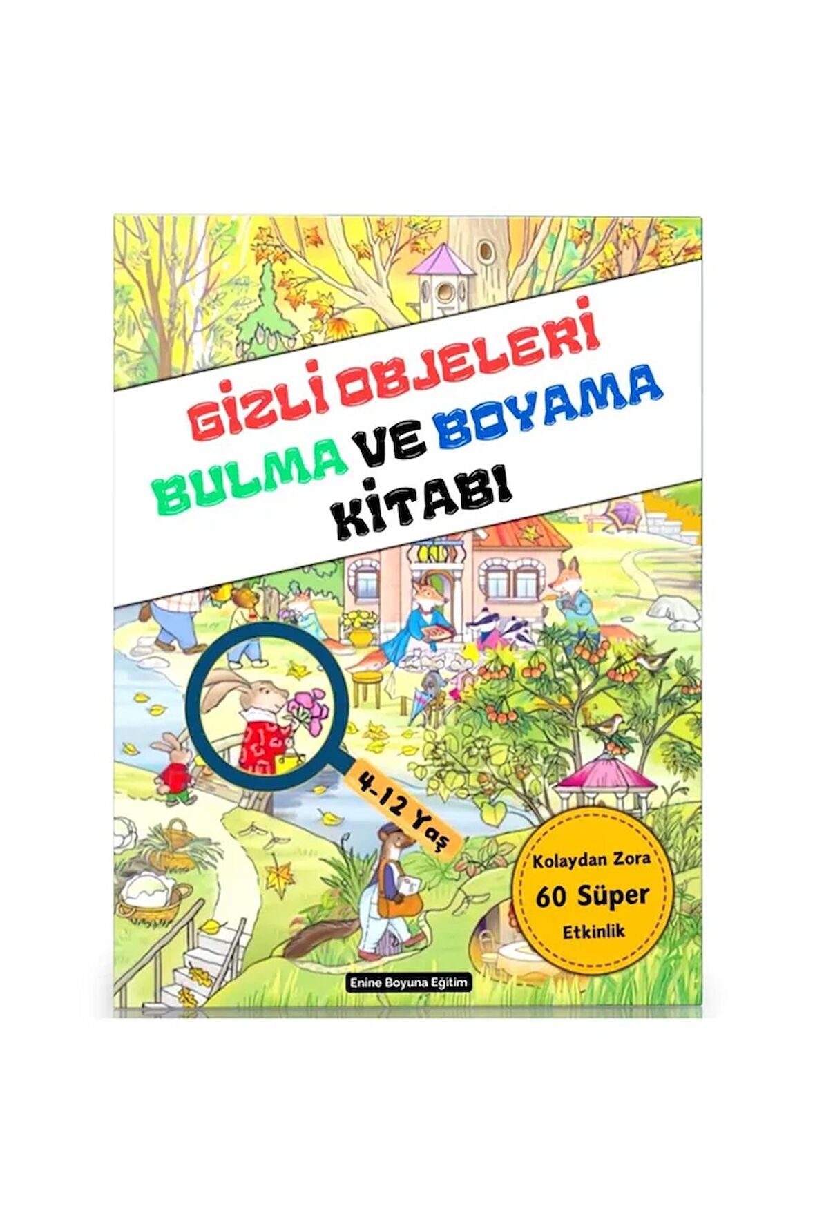 Gizli Objeleri Bul ve Boya (60 SÜPER Etkinlik Sayfası)